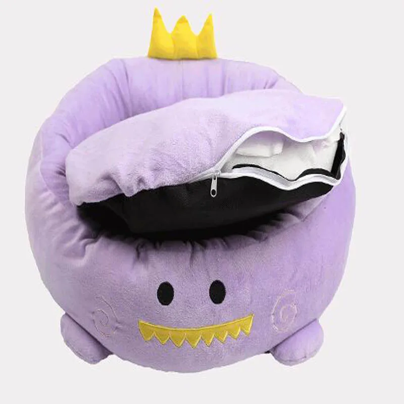 Круглый дизайнерский домик для маленьких собак с лягушкой и съемным матрасом