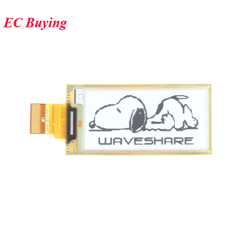 Waveshare 2 13 дюймовый гибкий модуль дисплея E Ink панель e Paper черный белый SPI интерфейс