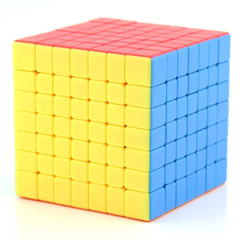 YJ RUIFU 7X7X7 Профессиональный соревновательный куб, 7x7 Stickerless speed Cube Пазлы для взрослых Развивающие игрушки для детей