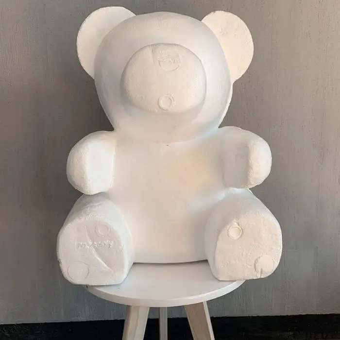 Пенополистирол пенопласт белая пена медведь плесень DIY День Святого Валентина вечерние подарки DC120