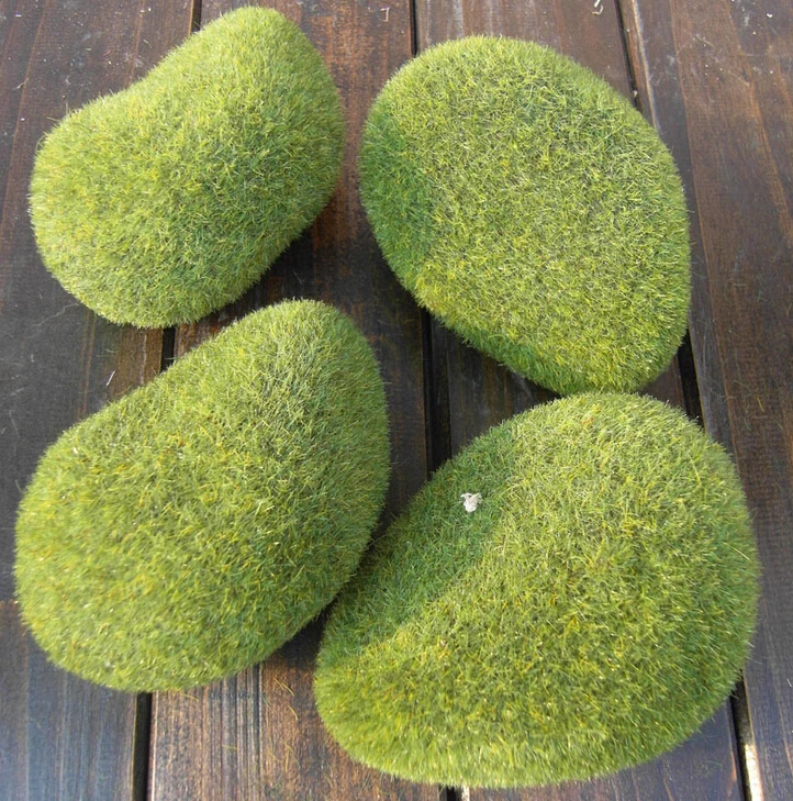 Абрикосовая искусственная зеленая трава бриофиты украшение для дома и сада