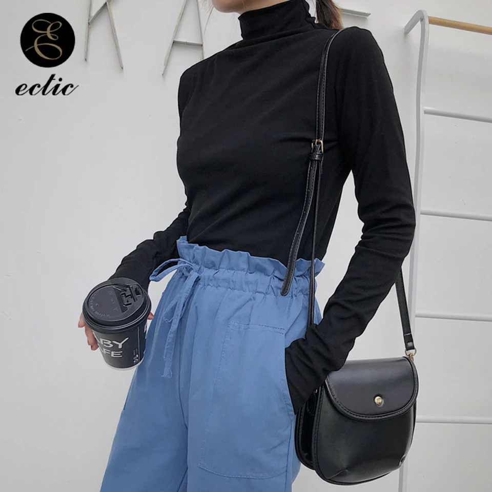 Vetement Femme 2019 г. корейские модные стрейч футболка Tumblr офиса рубашка Для женщин