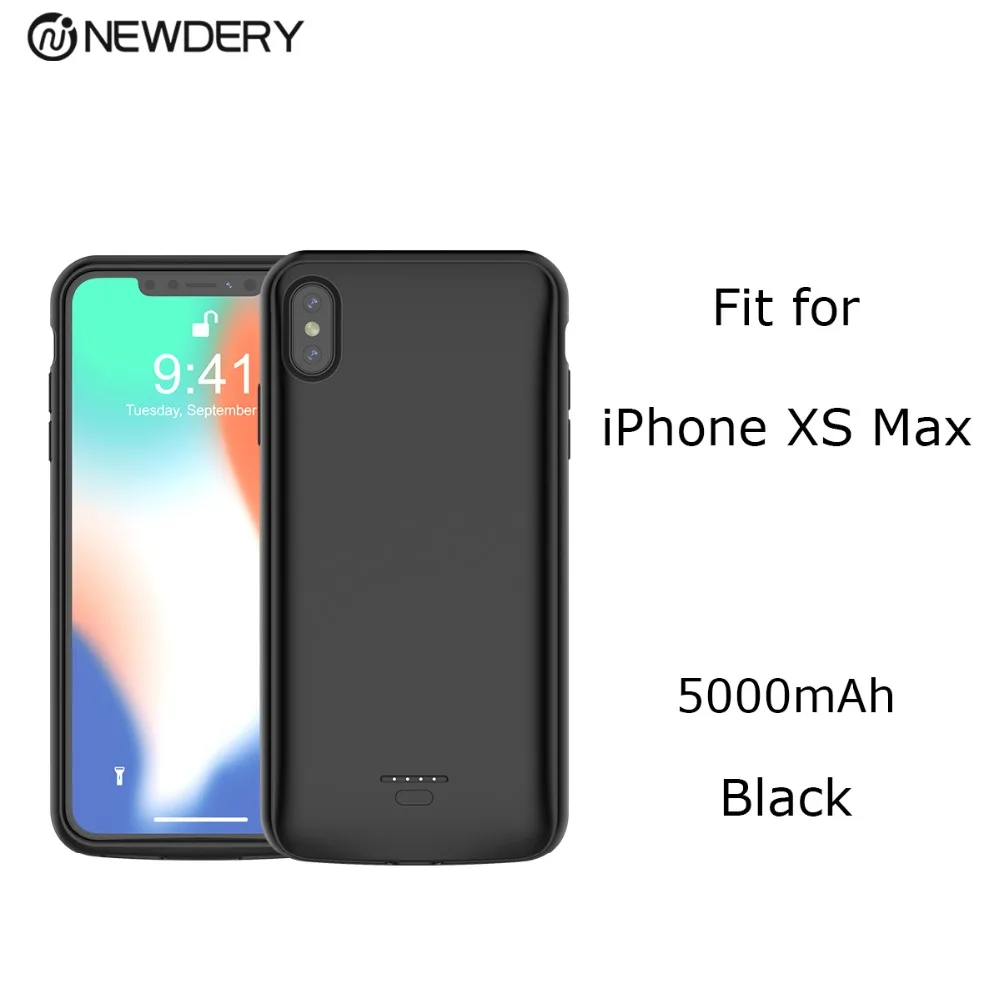 Чехол NEWDERY для iPhone X, XS, XR Max, 7+ 8+ SE, 5, 5S, 5500 мА/ч, чехол для iPhone 5, 10, 6 S, 7, 8 Plus