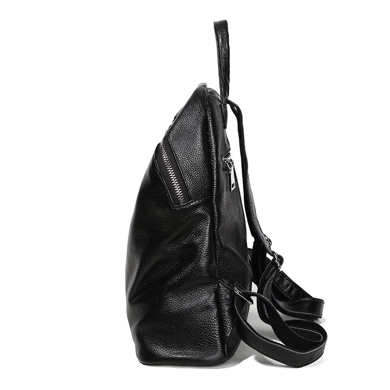 2019 простой женский рюкзак для отдыха из натуральной кожи воловьей молодежная