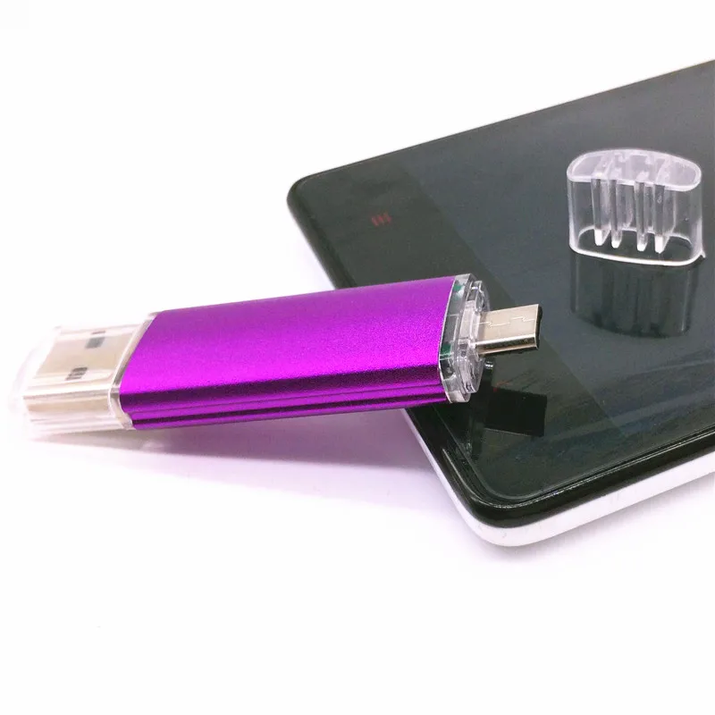 Цветной OTG 8G 16G 32G 64G Мобильный USB флеш накопитель usb флешка Флешка Смартфон Внешняя