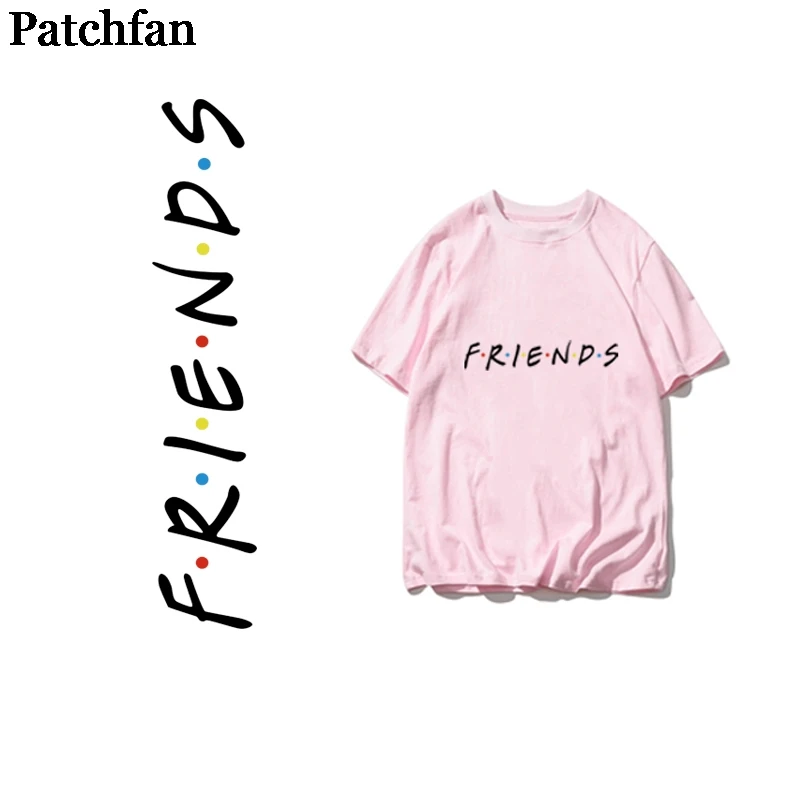 Patchfan с надписью ТВ шоу Friends (друзья) &quotсделай сам&quot термопресс наклейки заплаты