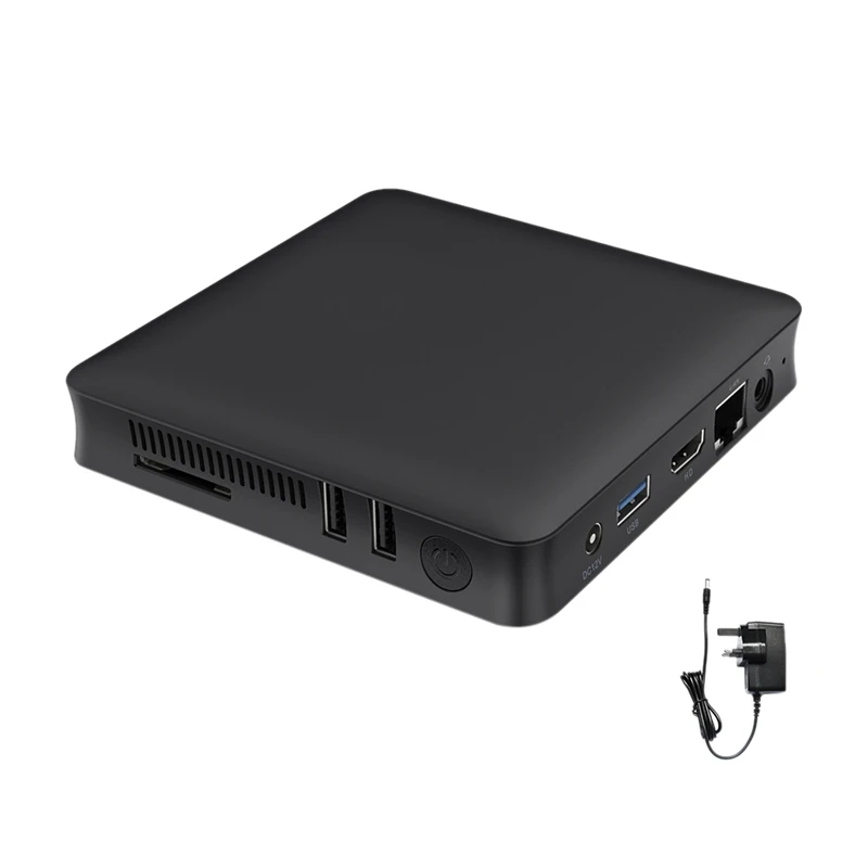 Мини ПК Intel Atom Z8350 1,92 ГГц 2 Гб ОЗУ 32 Гб ПЗУ Windows 10 Bluetooth 4,0 4K 5,8 ггц Wifi 1000 м Lan Win10 Smart Tv Box