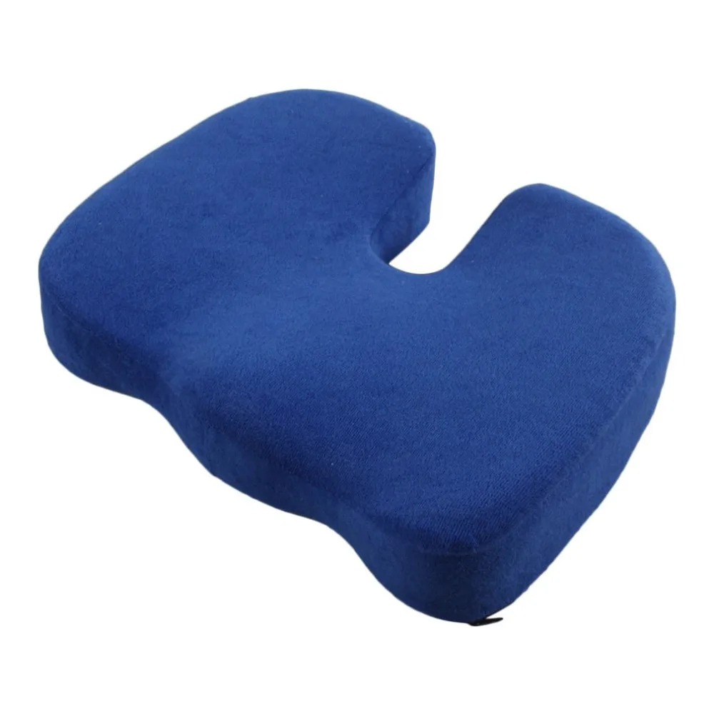 2 шт./компл. удобные Memory Foam ортопедические подушки сиденья пояс сзади Поддержка Набор для Офис здравоохранения подушки