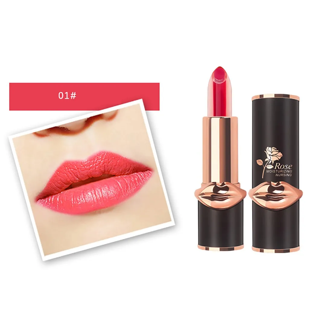 Долговечная водостойкая матовая губная помада для губ Beauty Makeup Wild Rose светильник