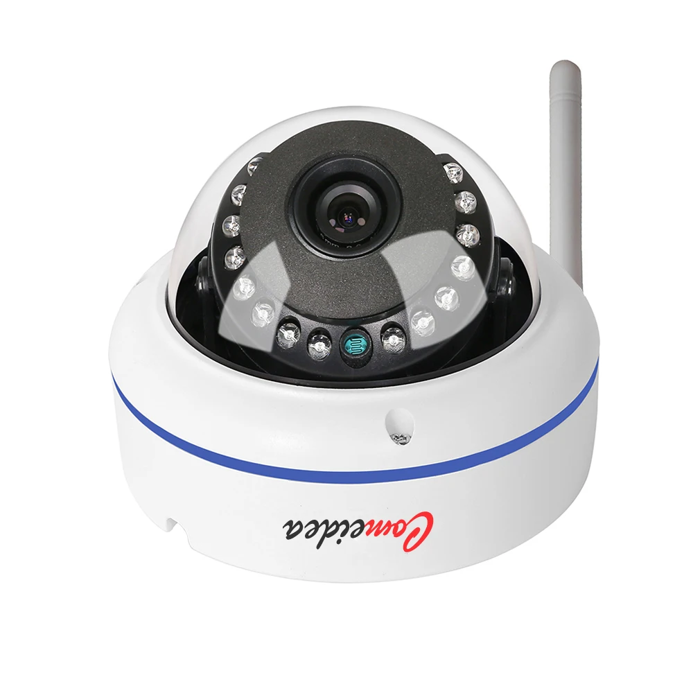 Антивандальная IP камера Comeidea с Wi Fi SD картой ONVIF P2P датчиком движения и оповещением