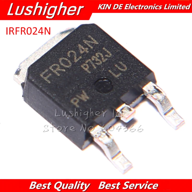 

Новый оригинальный IRFR024N TO-252 FR024N TO252 IRFR024NTRPBF, 10 шт.