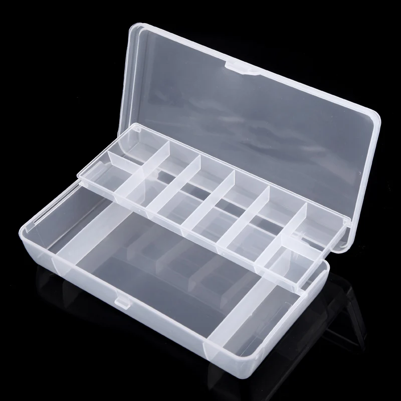 2014 двойной слой рыболовные снасти Box нахлыстом хранения чехол счетчик приманки