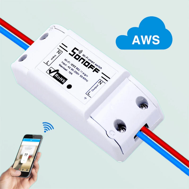 ITEAD Sonoff Basic беспроводной Wifi переключатель универсальный модуль автоматизации