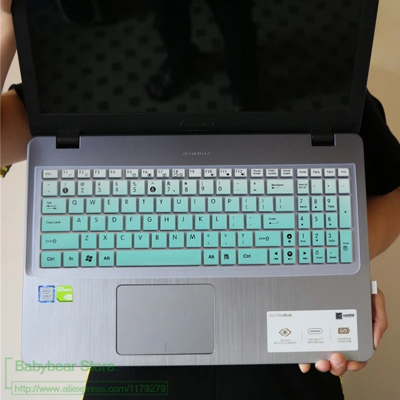 Защитная крышка клавиатуры для ноутбука 15 6 дюйма защитная Asus Vivobook X542Uf X542Ur X542Un X542Uq