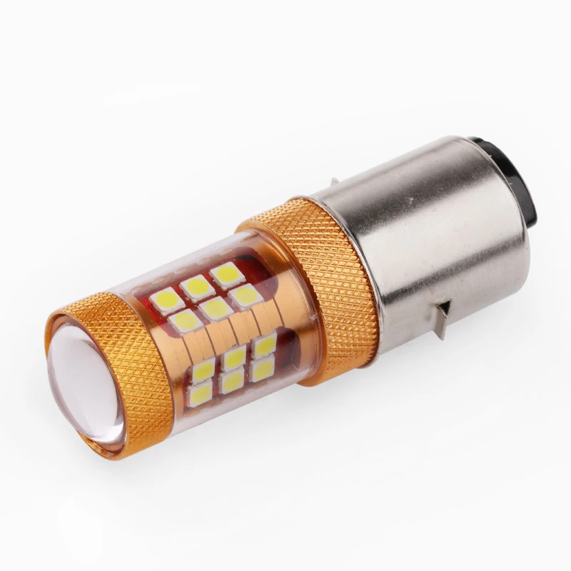 H6 H6M BA20D 3030SMD светодиодная передняя фара мотоциклетная дальнего и ближнего света