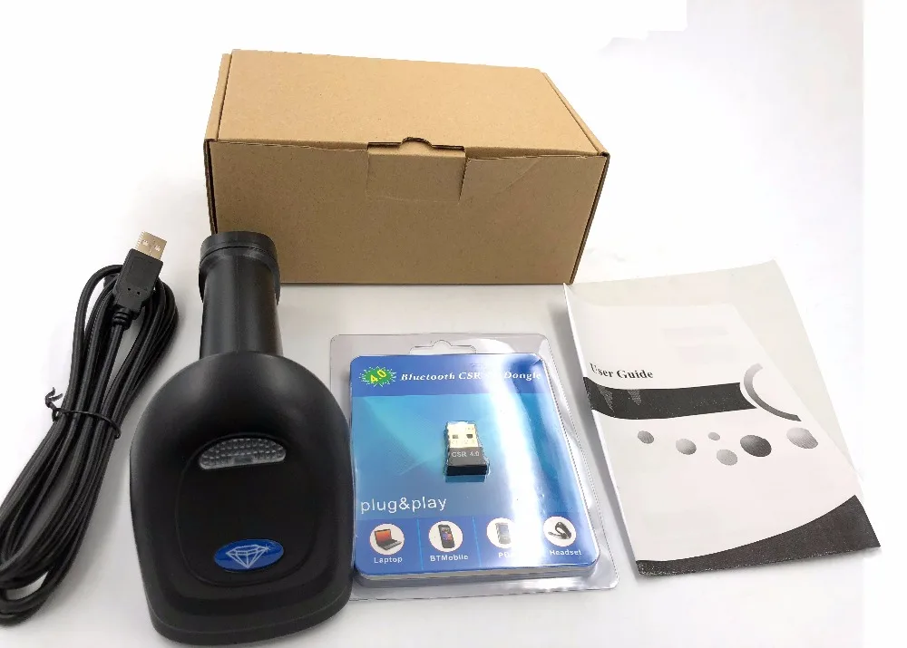 Беспроводной Bluetooth 2D/QR/1D сканер штрих-кода BWM3 спирт PDF417 сигареты datamatrix код QR сканер