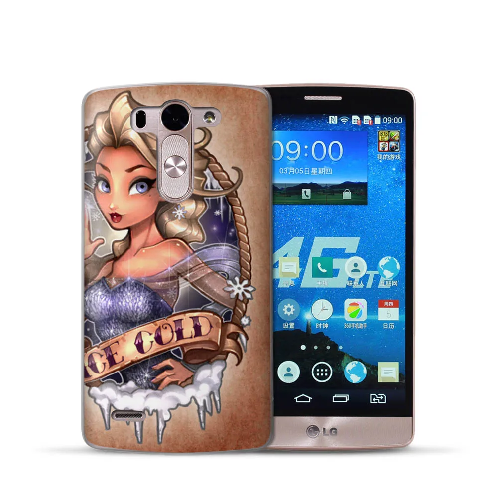 Мягкий чехол из ТПУ для LG G4 G5 G6 Q8 Q6 K8 K7 K10 2017 X Power 2 Princess телефона задняя крышка Fundas