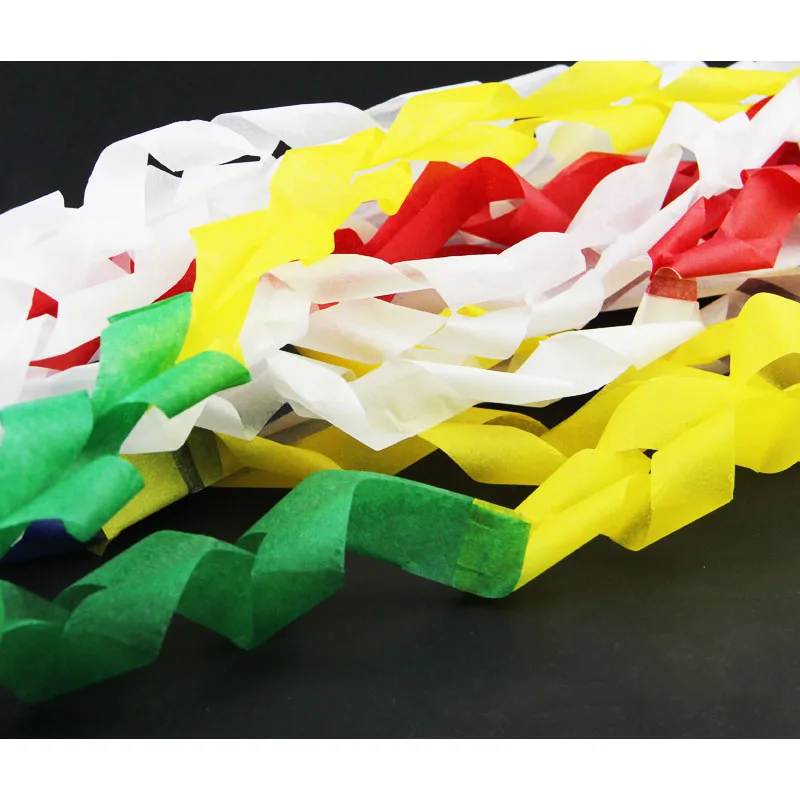 12 катушек/партия Разноцветные бумажные волшебные фокусы игрушки 3 5 см * 2