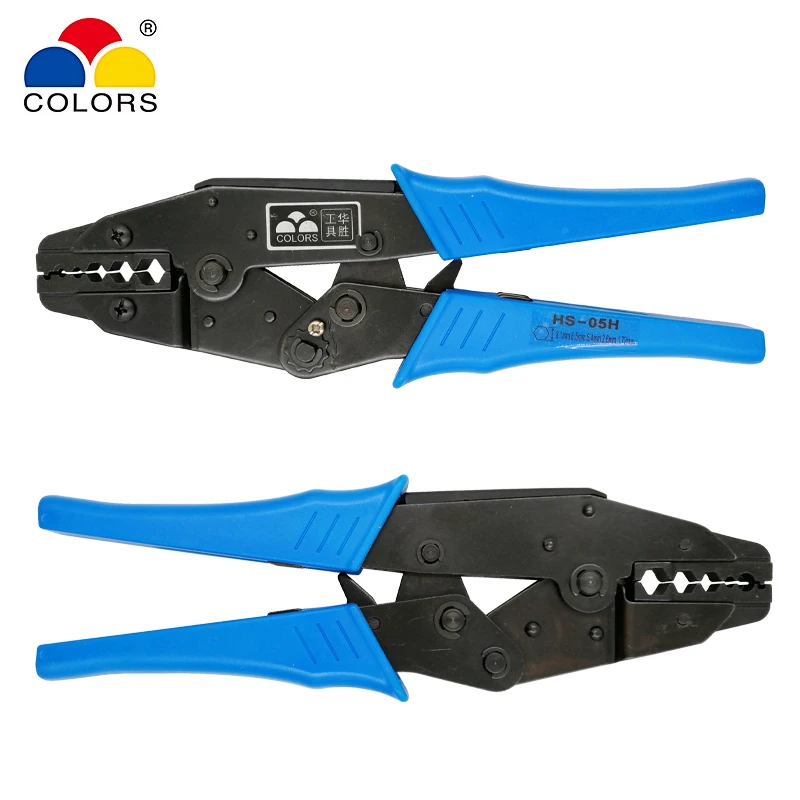 Цвета HS 05H коаксиальный обжимной клещи RG55 RG58 RG59 62 relden 8279 8281 9231 9141 инструмент SMA/BNC