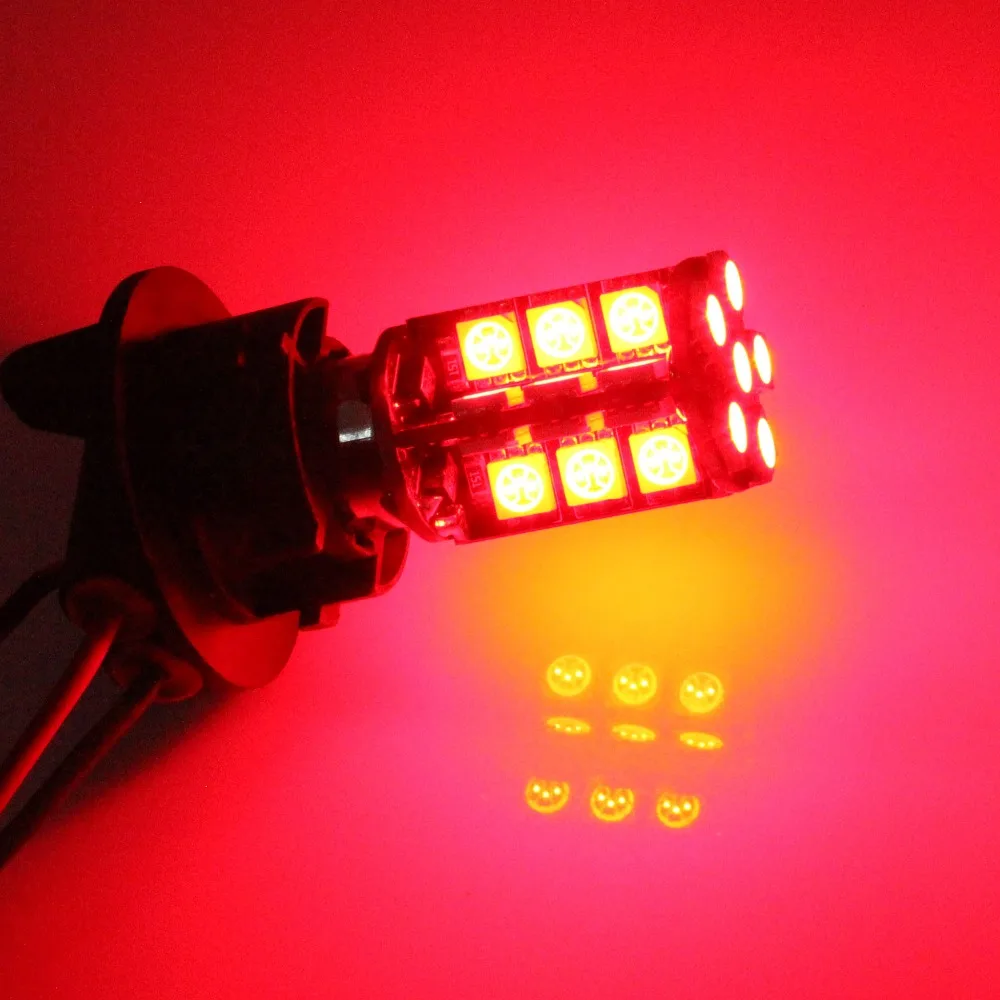 Светодиодная лампа для Hyundai Accent 2 3 4 Atos Murano (Z50) SCOE 2x 30SMD стоп-сигнал задняя/задняя