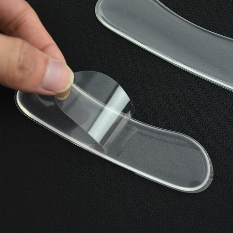 2 пары самоклеящиеся прозрачные силиконовые гелевые накладки для обуви|tool watch|tool