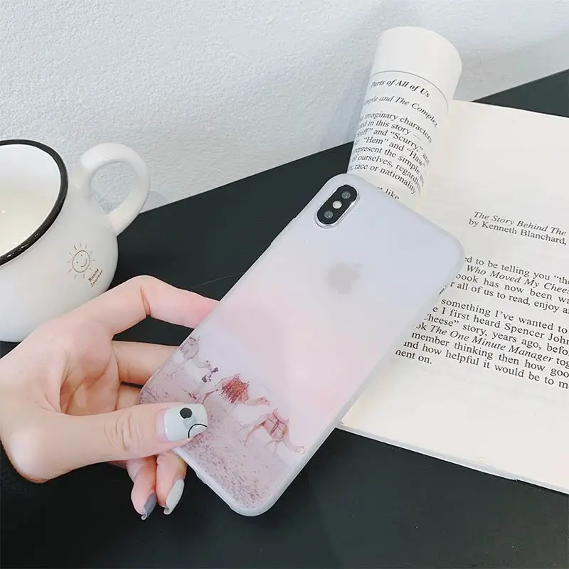 FORLAS элегантный узорчатый чехол для iphone xs max Мягкий ТПУ силиконовый 8 x xr задняя