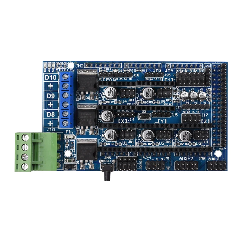 Материнская плата Bigtreetech Ramps 1 5 обновленная база 4 панель управления Reprap Mendel для 3D
