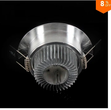 silver shell aluminum 3W 5W 7W LED COB chip downlight Recessed Ceiling light Spot Light Lamp White/ warm white | Освещение