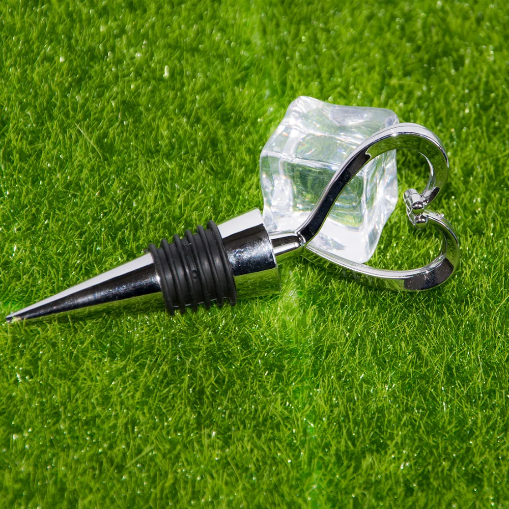 Высокая Продажа Элегантный в форме сердца красное вино пробка для бутылки