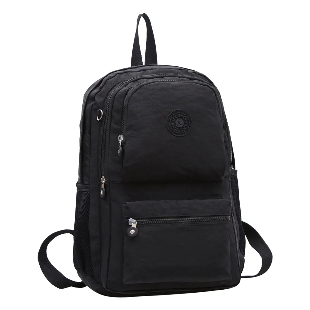 ACEPERCH, оригинальные рюкзаки для девочек, Mochila Feminina Escolar, школьный рюкзак для подростков, Женский нейлоновый рюкзак, Bolso Mujer, рюкзак, Sac A Dos - Цвет: Black