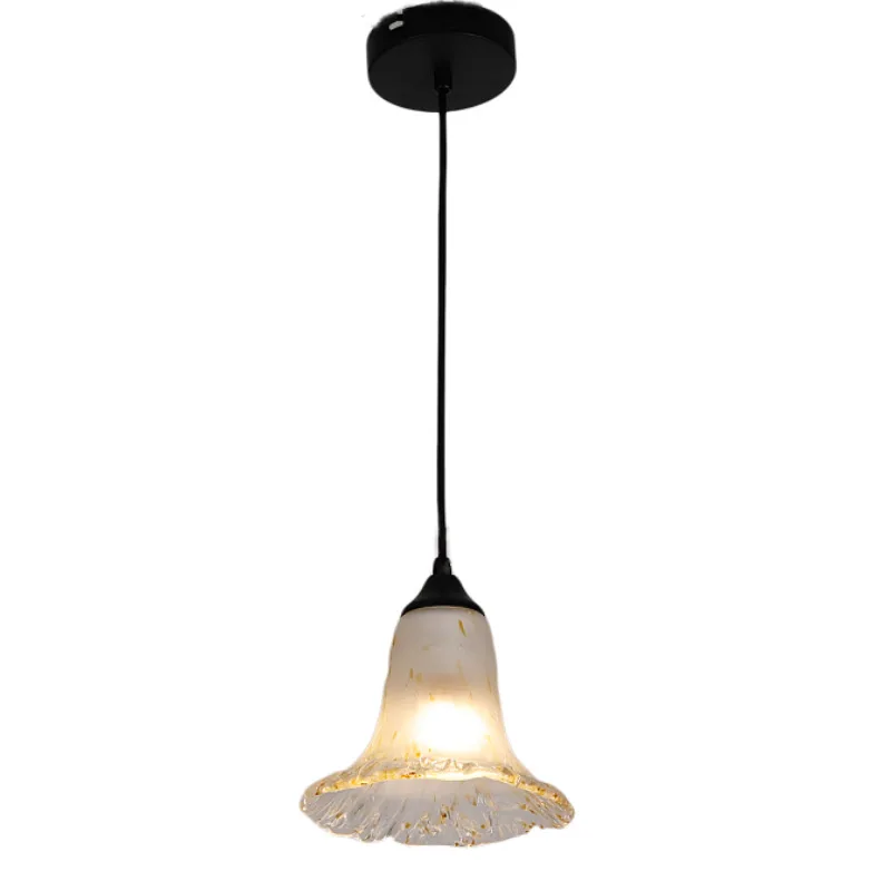 

Restaurant Glass Chandelier Bar Coffee Shop Attic Villa Atmosphere Fashion Creative Manual Glass Cover Chandelier