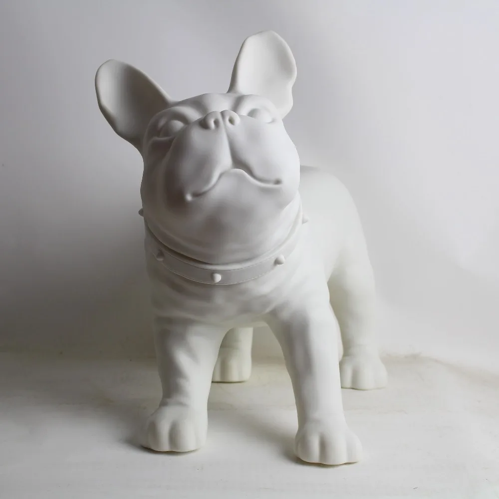 Белый пластиковый фон с изображением французского бульдога|mannequins sale|mannequins for