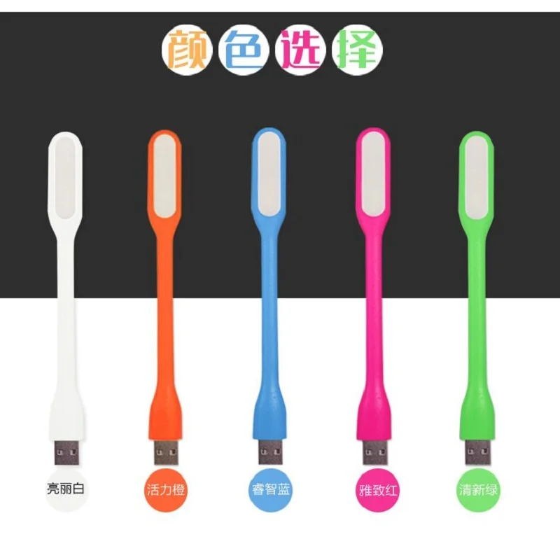 НОВЕЙШАЯ портативная Светодиодная лампа Little Rice USB-лампа для ноутбука компьютера