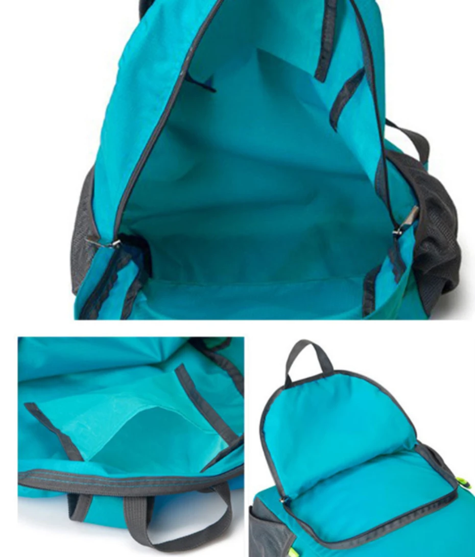 YINGTOUMAN 42*30.5*16 cm Outdoor Travel Folding Backpack Hiking Riding Fishing Camping Polyester Candy Color For 4 season Bag | Спорт и