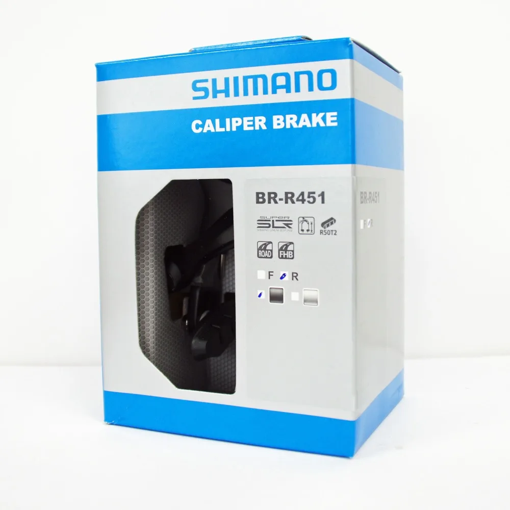 Оригинальный Shimano TIAGRA велосипедный BR R451 черный двойной поворотный тормозной