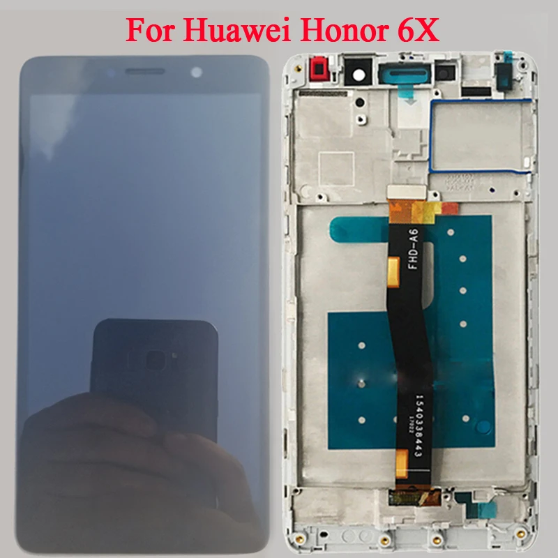 Для huawei Honor 6X ЖК-дисплей GR5 2017 сенсорный экран дигитайзер сборка для Honor6X с заменой