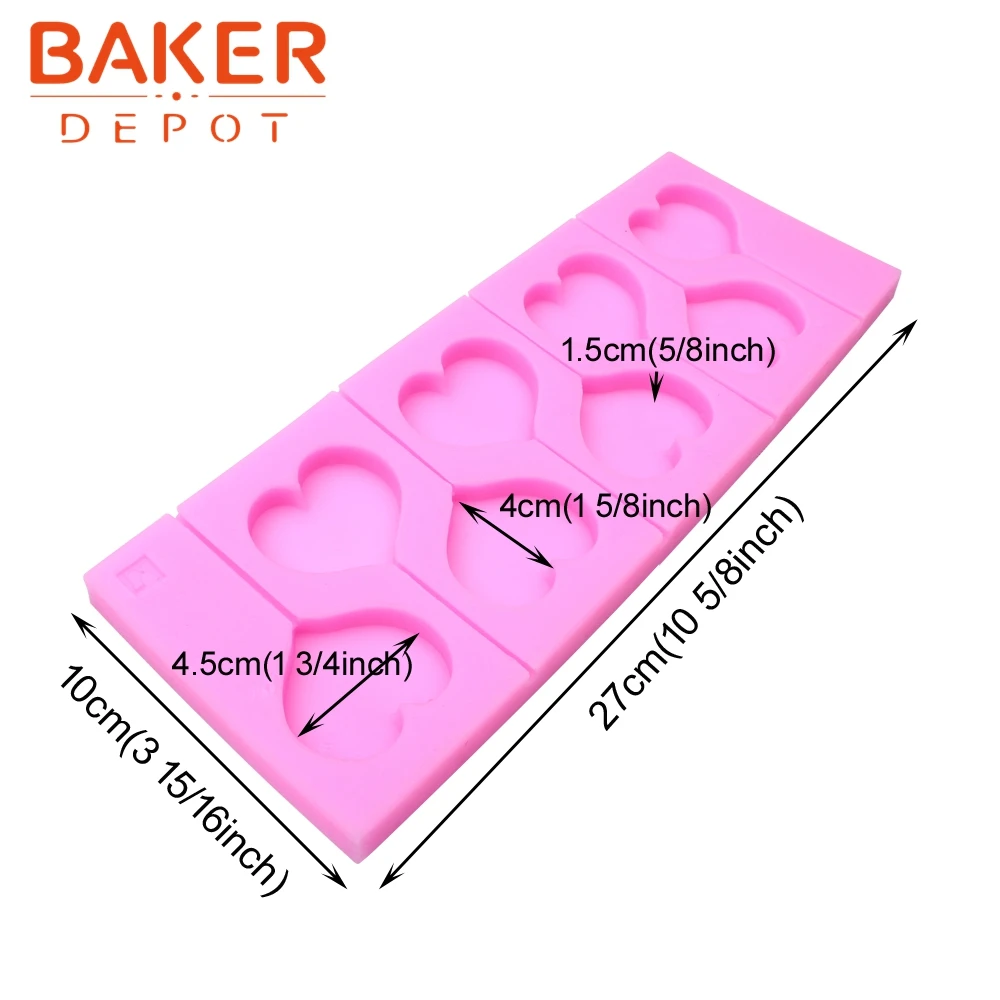 BAKER DEPOT, силиконовая форма для леденцов, для конфет, шоколада, круглая форма для выпечки тортов, форма для украшения, форма для выпечки, инструмент, медведь, формы для леденцов
