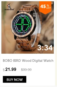 BOBO BIRD роскошные деревянные мужские часы из нержавеющей стали стильные деревянные часы хронограф кварцевые часы relogio masculino подарок для мужчин
