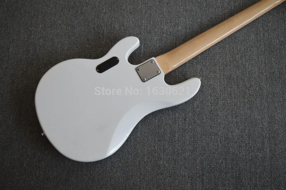 Новинка 2019 года фабрика + белый 5 струн Ernie Ball music man StingRay bass Musicman deluxe электрический
