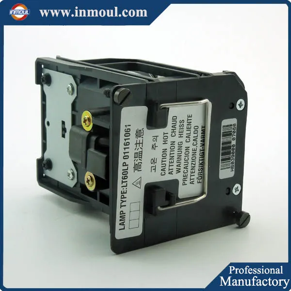 Оригинальный модуль лампы проектора LT60LPK для NEC HT1000 / HT1100 LT220 LT240 LT240K LT245 LT260 LT260K LT265