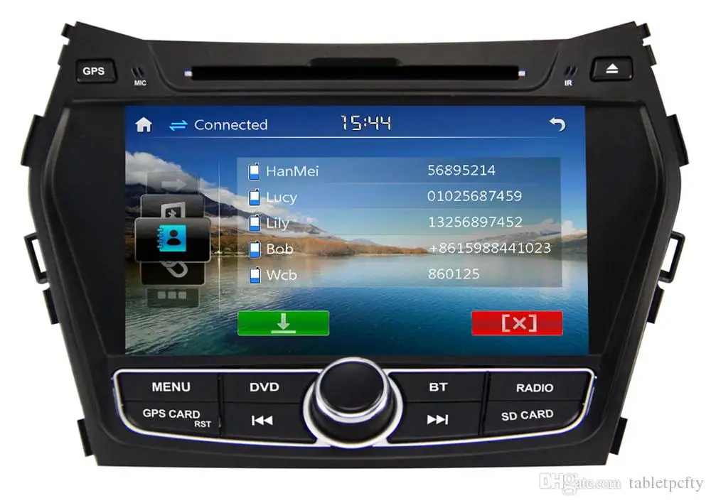 Автомобильный DVD плеер 8 &quotс GPS(opt) стерео аудио радио USB/SD AUX BT/TV головное