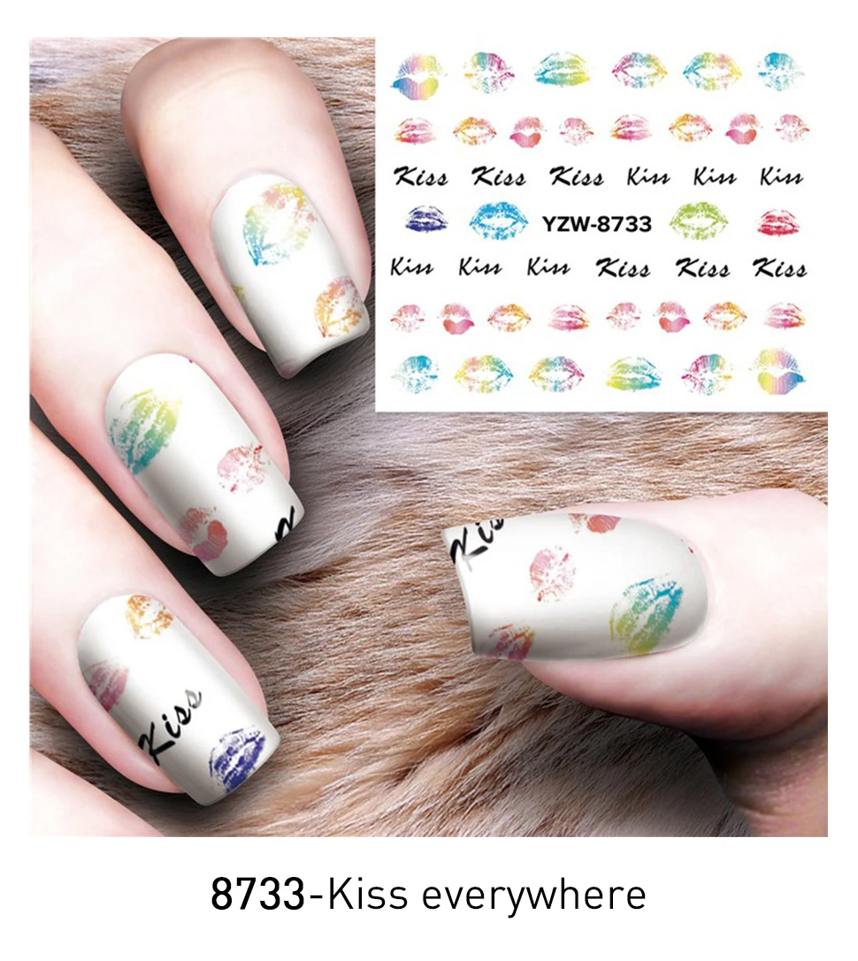 Комплект из 3 предметов, для художественного оформления ногтей Nail Art Типсы, наклейки на ногти ногтей форма бахрома направляющие Стикеры "сделай сам" Французский маникюр