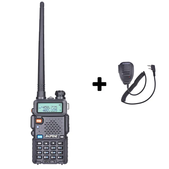 Add a mic speaker baofeng uv 5r uv-5r uv5r для cb рация 10 км телефон автомобильная портативная рации ham радиостанция трансивер baufeng двухдиновая магнитола радиостанции boafeng радио станция двухдиапазонная uhf vhf walki talki phone - Цвет: Add a mic speaker