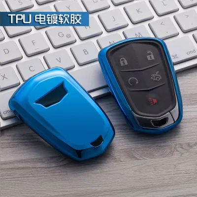 Новый TPU крышка ключа автомобиля чехол Shell сумка для Cadillac CTS ATS 28Т V купе кадилака SRX