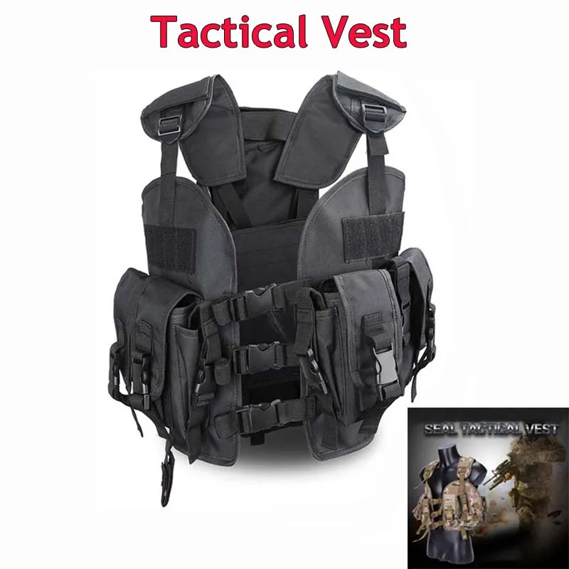 Airsoft тактический жилет камуфляж армейский военный боевой охотничий жилет мужской открытый спортивный тренировочный военный игровой Пейнтбольный защитный жилет
