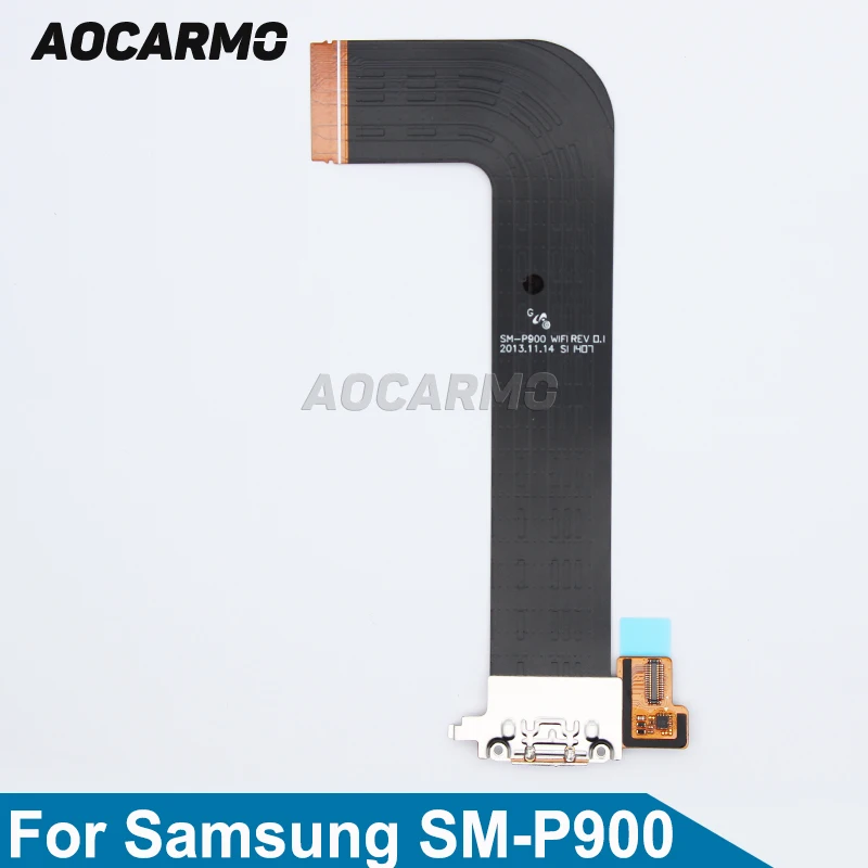 Штекер зарядного USB-порта Aocarmo гибкий кабель для Samsung Galaxy Tab Note Pro 12 2 дюйма P900 P901 P905