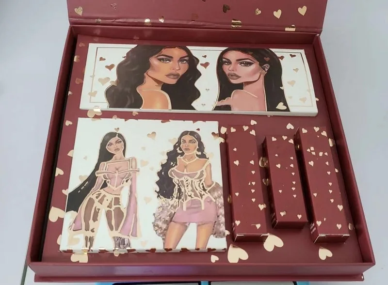 2019 новый хит Косметика набор бренд K & J макияж полный WIFE Life хайлайтер тени блеск