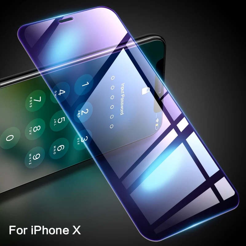 SmartDevil 6D полное покрытие закаленное стекло для iPhone X защита экрана Защитная