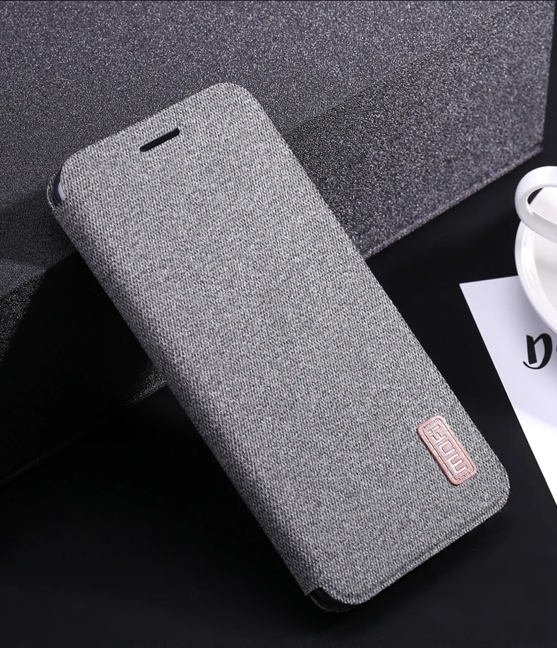 Чехол для redmi note 5, MOFI, чехол для xiaomi redmi note 5 global, тканевый флип-чехол для redmi note 5 pro, Силиконовый ТПУ, полный чехол, чехол 5,99