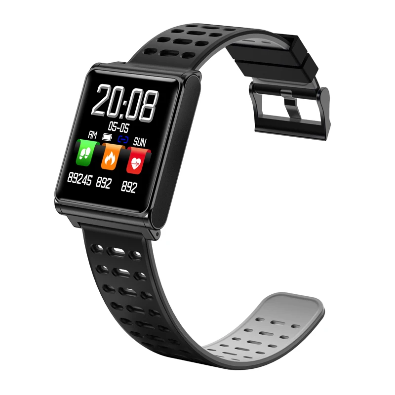 N98 Смарт-часы 2.5D OLED экран стекло кровяное давление кислорода IP67